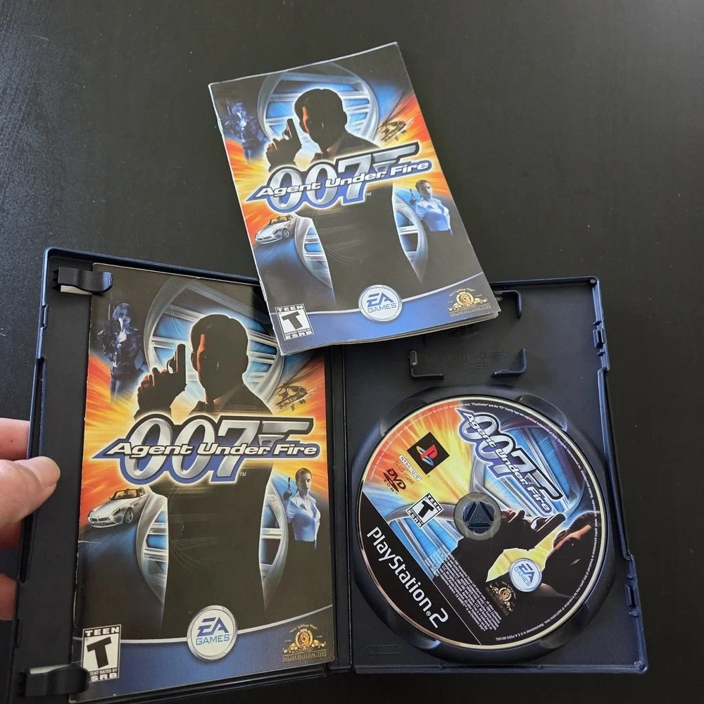 James Bond 007 Agent Under Fire PS2 PlayStation 2 Complete‎ CIB Video Game